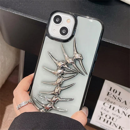 Metal iPhone Back Cover Case Chrome Finish
