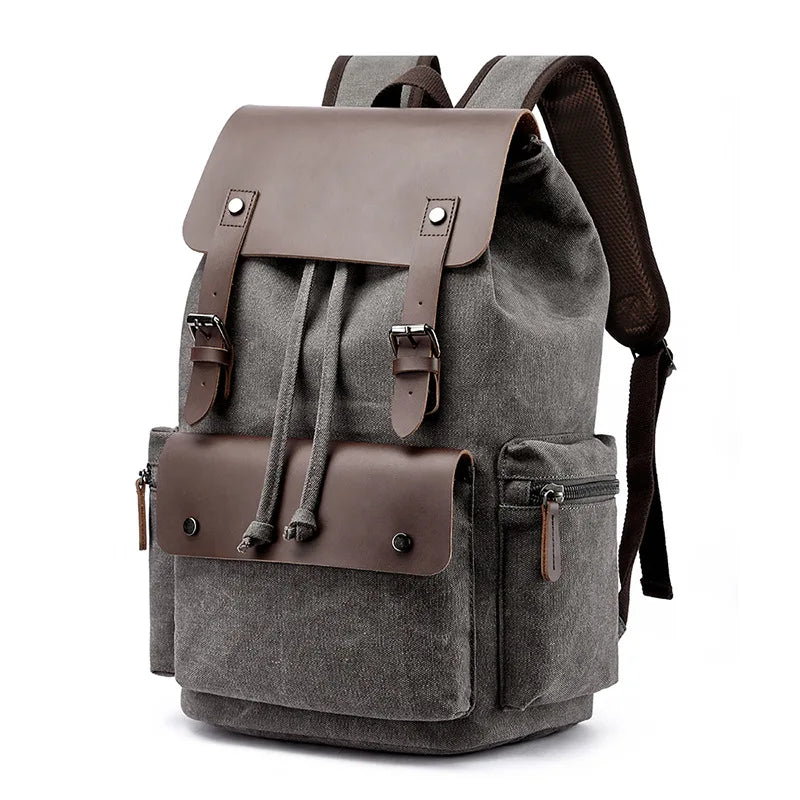 Classic Brown Hiking Backpack - OutfitLondon
