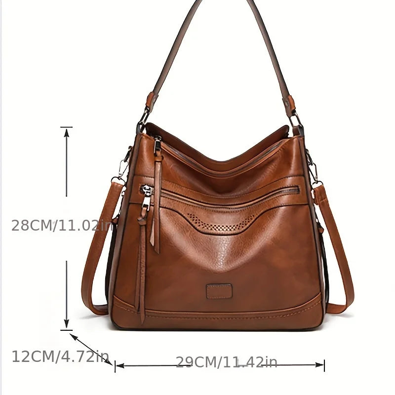 Vintage Style Ladies Shoulder Handbag