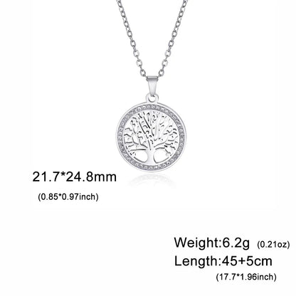 Beautiful Tree Leaf Zircon Pendant