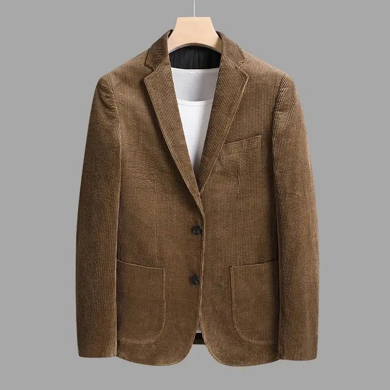 Rugged Textured Mens Blazer - OutfitLondon