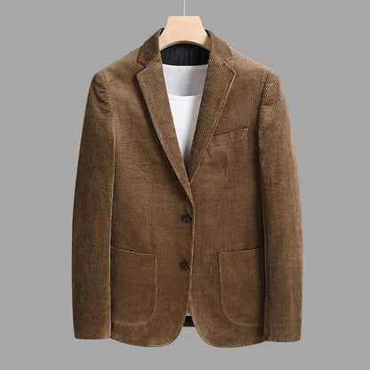 Rugged Textured Mens Blazer - OutfitLondon