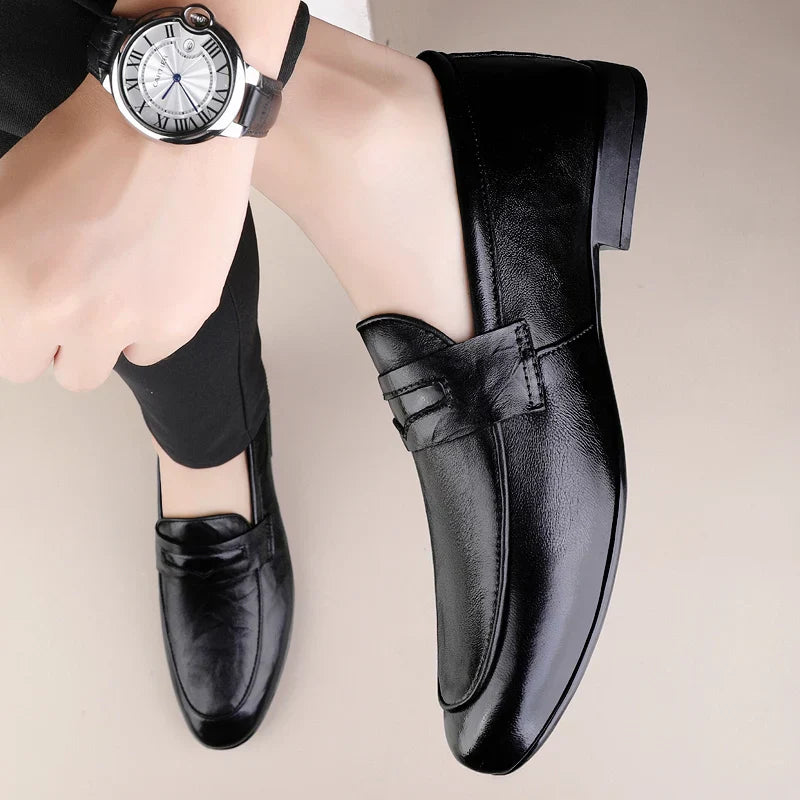 Luxury Real Leather Slip On Shoe