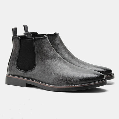Classic Ankle Boots Black Leather