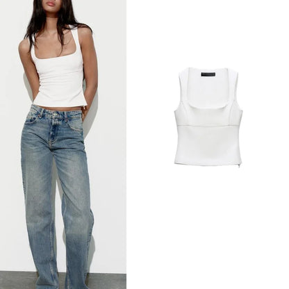 Relaxed Fit Summer Tank Top - OutfitLondon