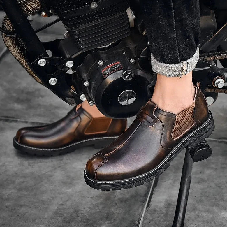 Authentic Leather Moccasin Shoes