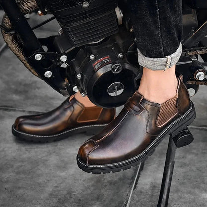 Authentic Leather Moccasin Shoes