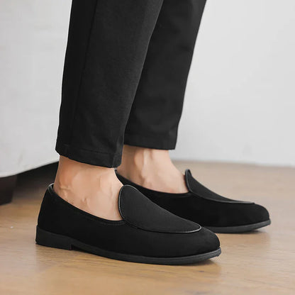 Luxurious Suede Slip On Shoes