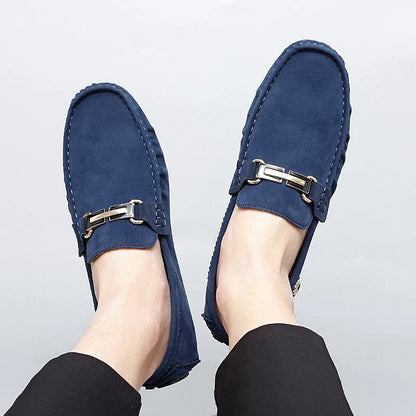 Luxury Soft Leather Slip On Shoes