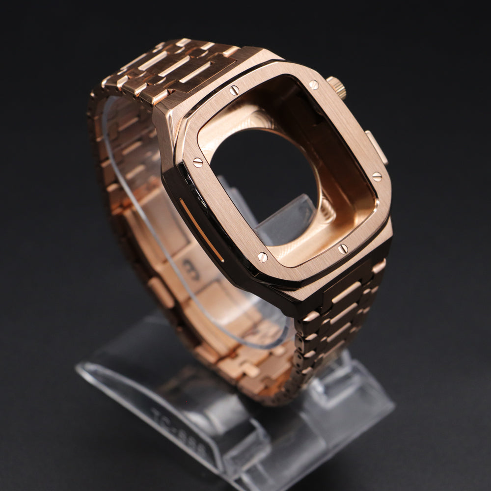 Stainless Steel Apple Watch Band Polished Strap