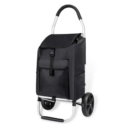 Collapsible Lightweight Grocery Cart - OutfitLondon