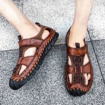 Authentic Italian Leather Flip Flops