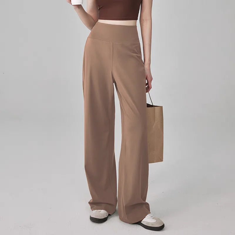 Soft Stretchy Sweatpants with Side Pockets