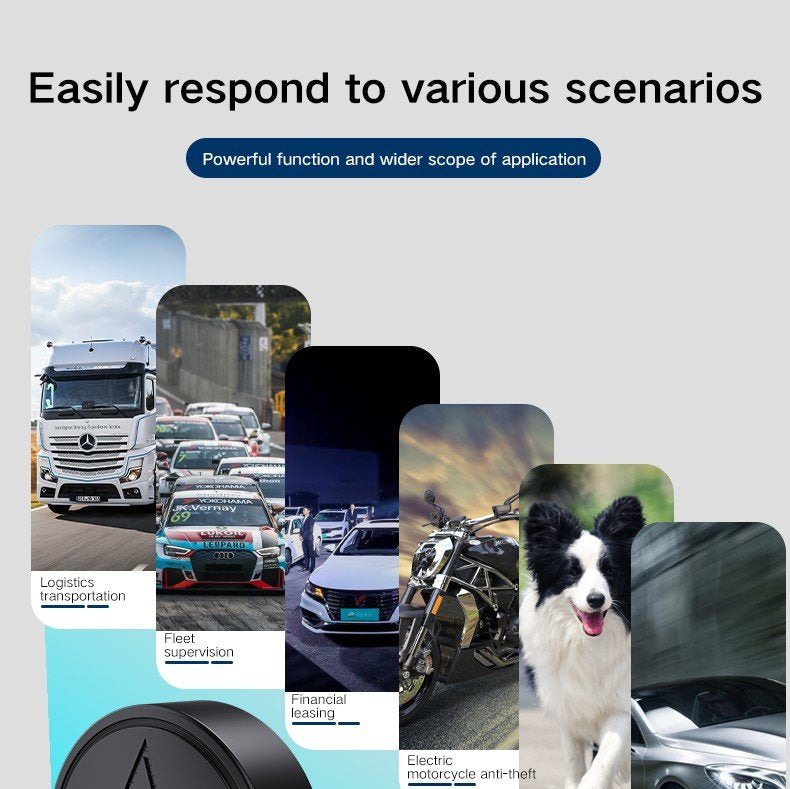 Compact Car GPS Tracker with Strong Magnet