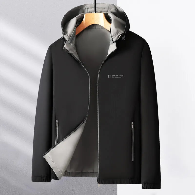 Waterproof Leather Biker Jacket
