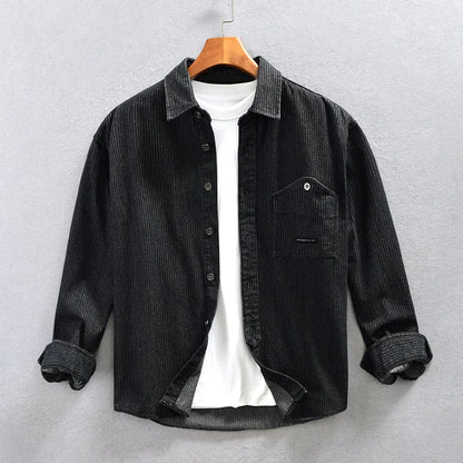 Slim Fit Leather Jacket - OutfitLondon