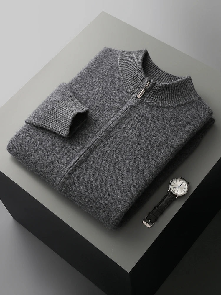 Classic Wool Sweater Cardigan