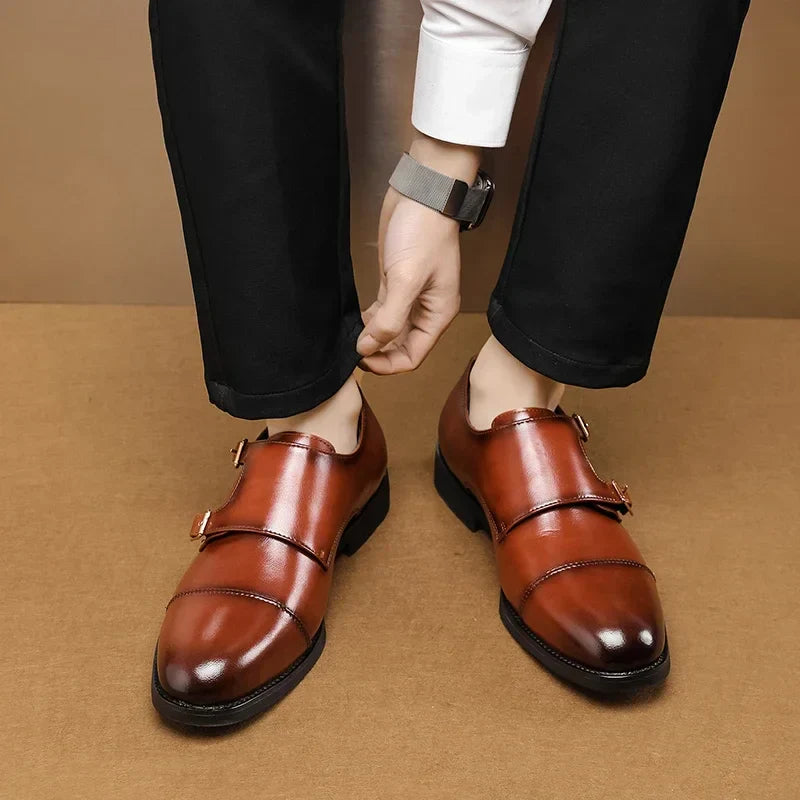 Classic Buckle Dress Shoes