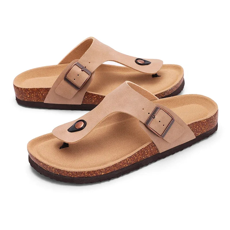 Soft Leather Flat Shoes with Good Arch Support