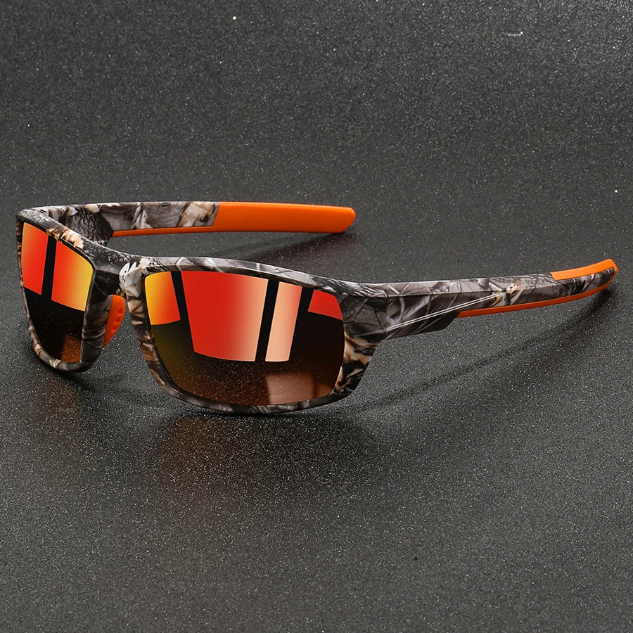 Tactical Camo Polarized Sunglasses with UV Protection - OutfitLondon