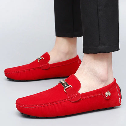 Luxury Soft Leather Slip On Shoes