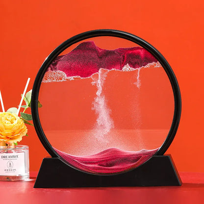 Beautiful Hourglass Timer With Colorful Sand
