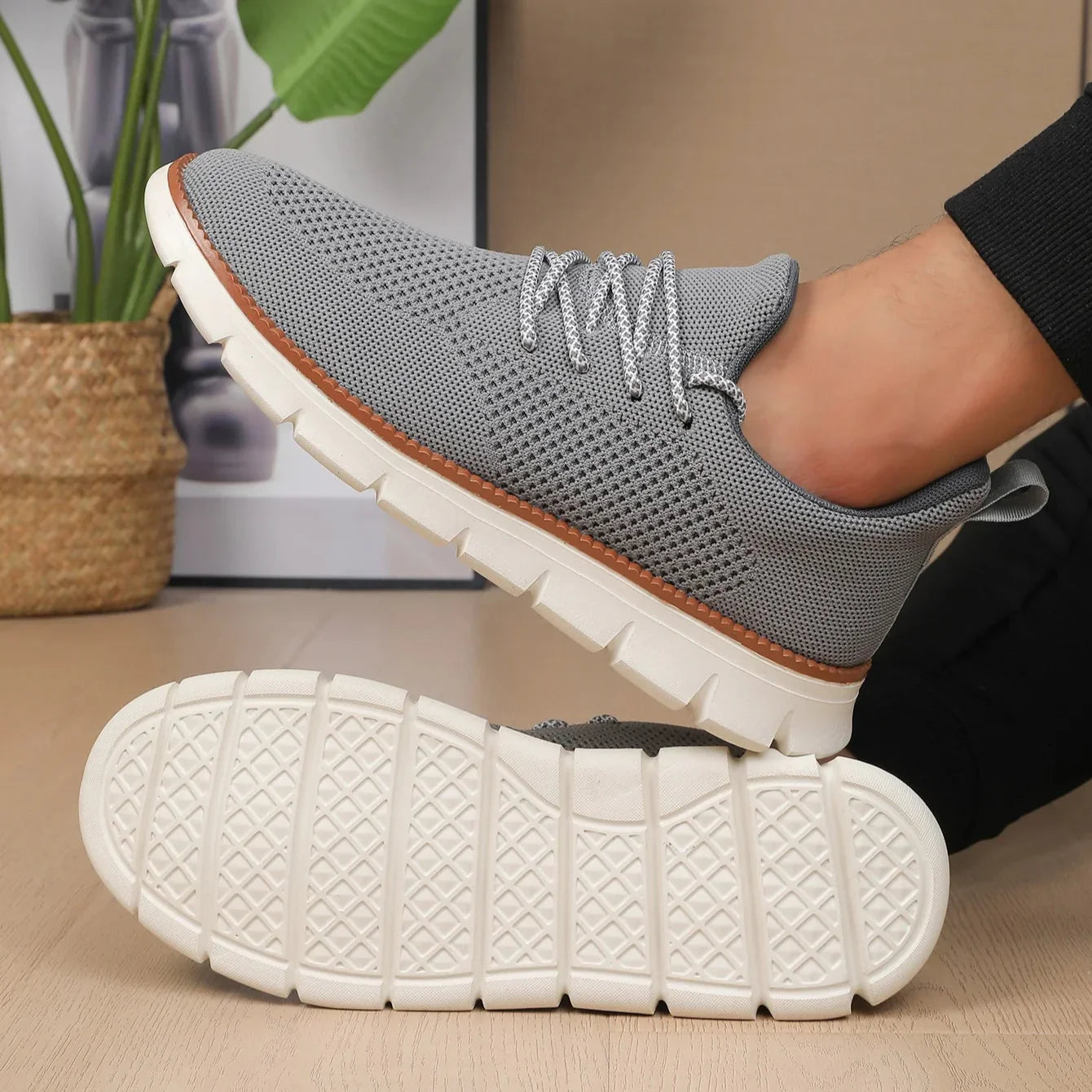 Breathable Athletic Running Shoes