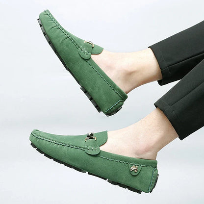 Luxury Soft Leather Slip On Shoes