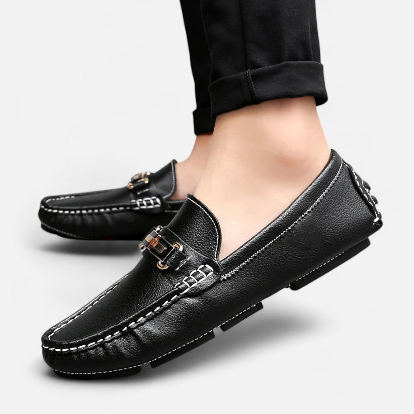 Classic Leather Bit Dress Loafers