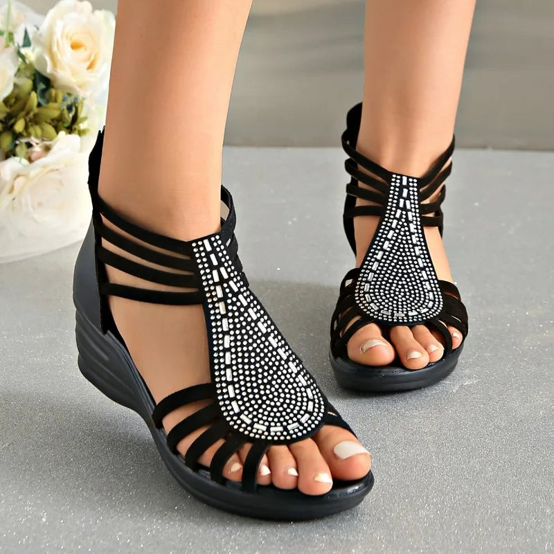High Heel Ankle Strap Shoes
