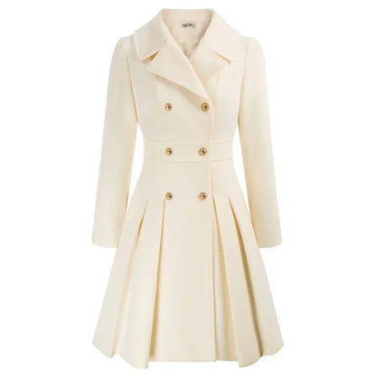 Classic Women's Wool Peacoat