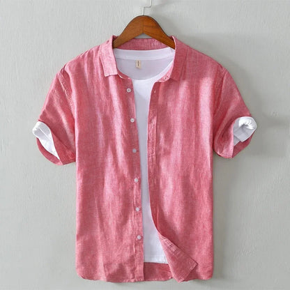 Casual Fit Short Sleeve Dress Shirt