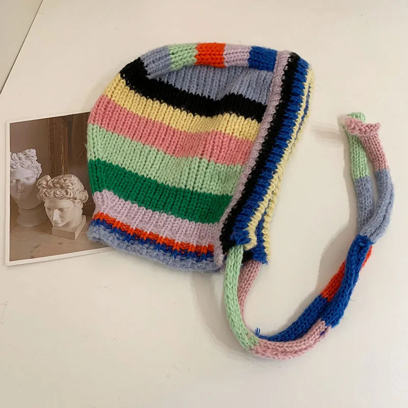 Stylish Women's Warm Stripe Ear Warmers