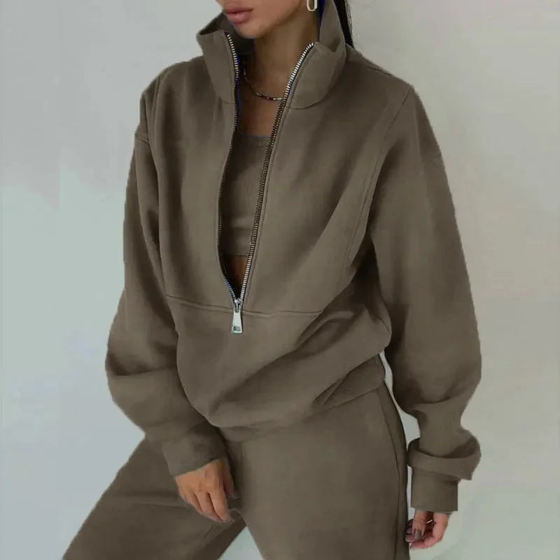 Cozy Women's Winter Loungewear Sweat Suit