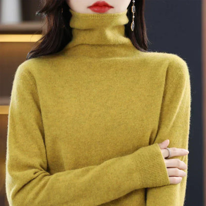 Cozy Women's Merino Wool Crew Sweater