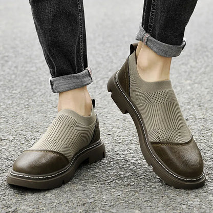 Premium Breathable Leather Sneakers - OutfitLondon
