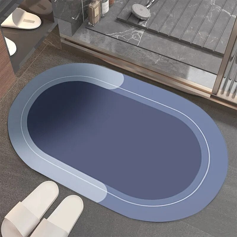 Non Slip Bathroom Mat with Quick Dry Surface