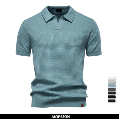 Comfortable Classic Fit Men's Polo Shirt - OutfitLondon