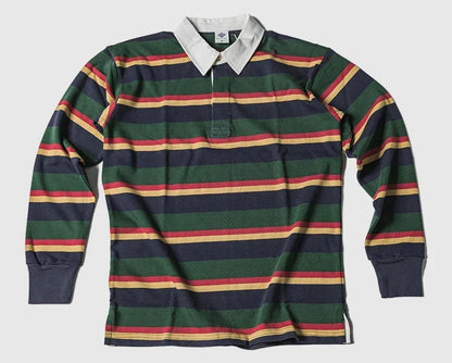 Traditional Horizontal Patterned Casual Polo Shirt