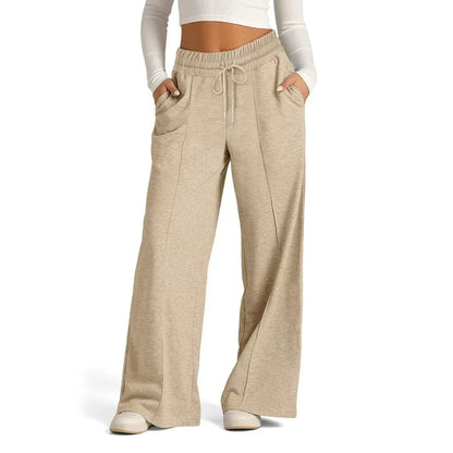 Relaxed Fit Straight Leg Sweatpants