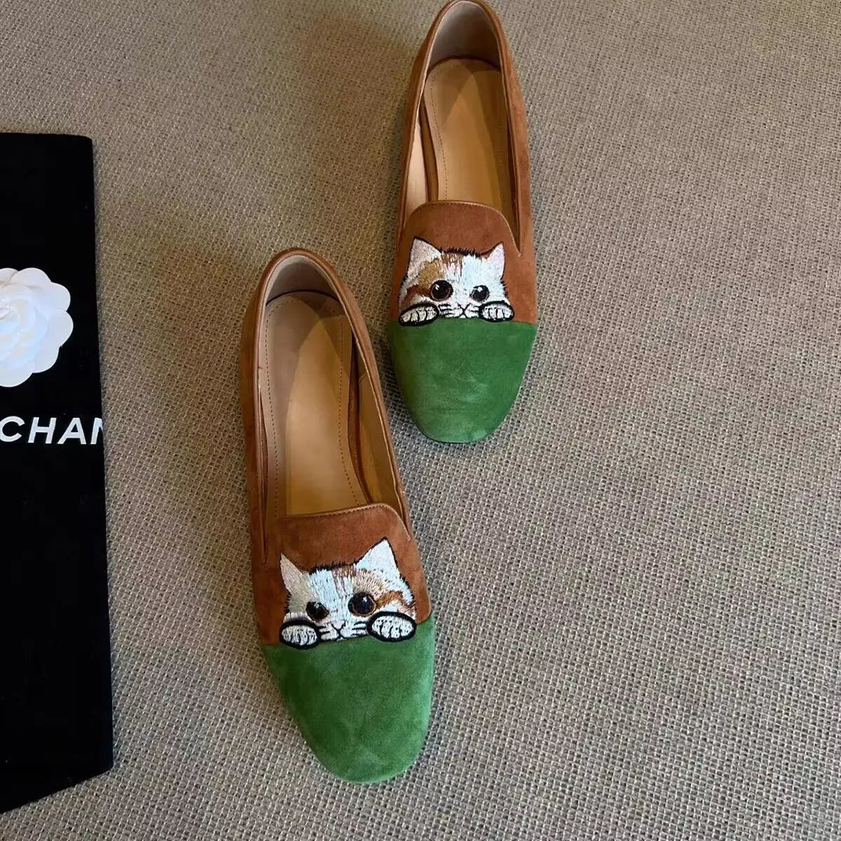 Fun Cat Ballet Flats