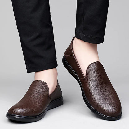 Authentic Luxury Leather Slip On Shoe