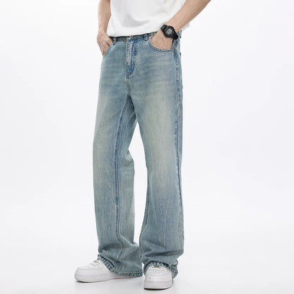 Ripped Skinny Fit Dark Blue Denim Jeans