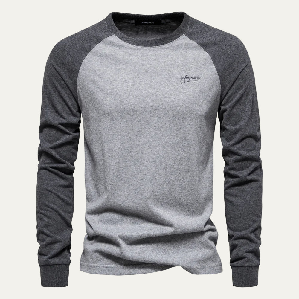 Classic Baseball Style Long Sleeve T-Shirt