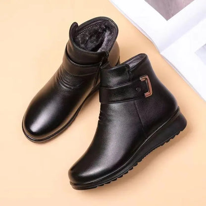 Warm Fuzzy Ankle Boots for Women