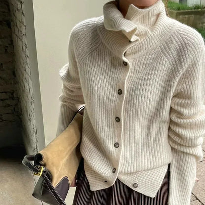 Soft Women's Knitted Cardigan Sweater