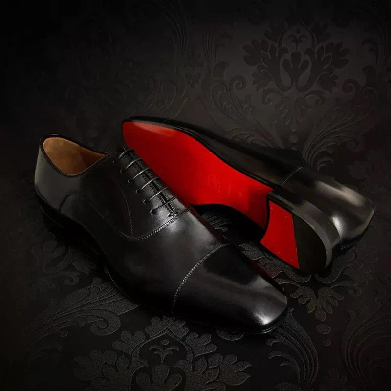 Men's Italian Leather Oxford Shoes