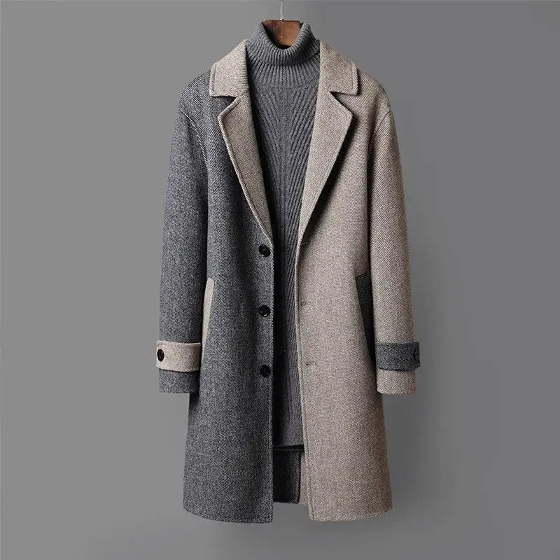 Luxurious Italian Wool Overcoat - OutfitLondon