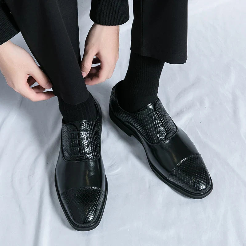 Authentic Luxury Leather Brogues