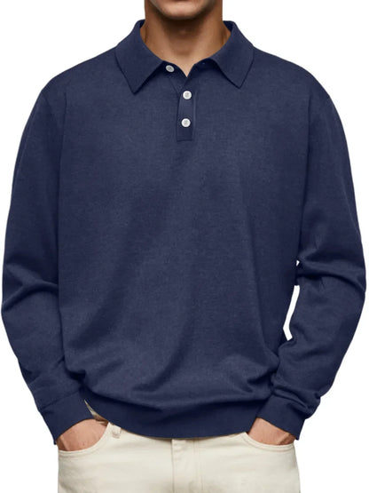 Casual Loose Fit Men's Polo Shirt